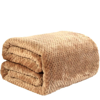 Υπέρδιπλη Κουβέρτα Fleece PopCorn 220x240 Μπέζ FL502 | Alpha-market.gr