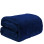 1+1 ΔΩΡΟ Υπέρδιπλη Κουβέρτα Fleece PopCorn 220x240 Navy Blue FL508