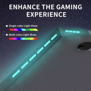 Γραφείο Gaming Μαύρο Desktop 120×60×75 cm