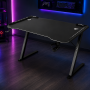 Γραφείο Gaming Μαύρο Desktop 120×60×75 cm