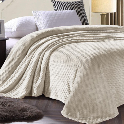 Fleece PopCorn 220x240 ΜΠΕΖ ΣΚΟΥΡΟ FL504 | Alpha-market.gr